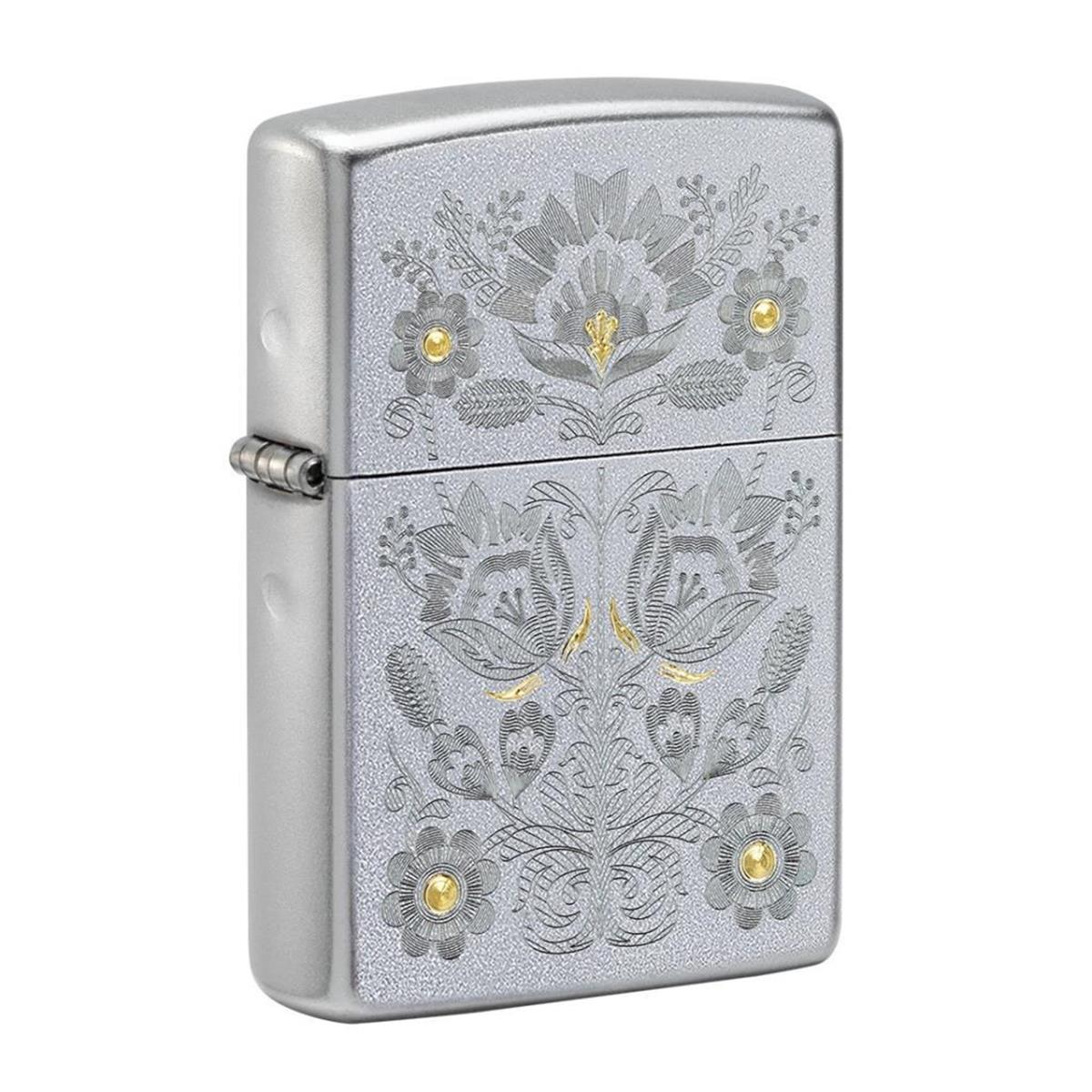 Zippo Çakmak Painted Floral 205 205-087693