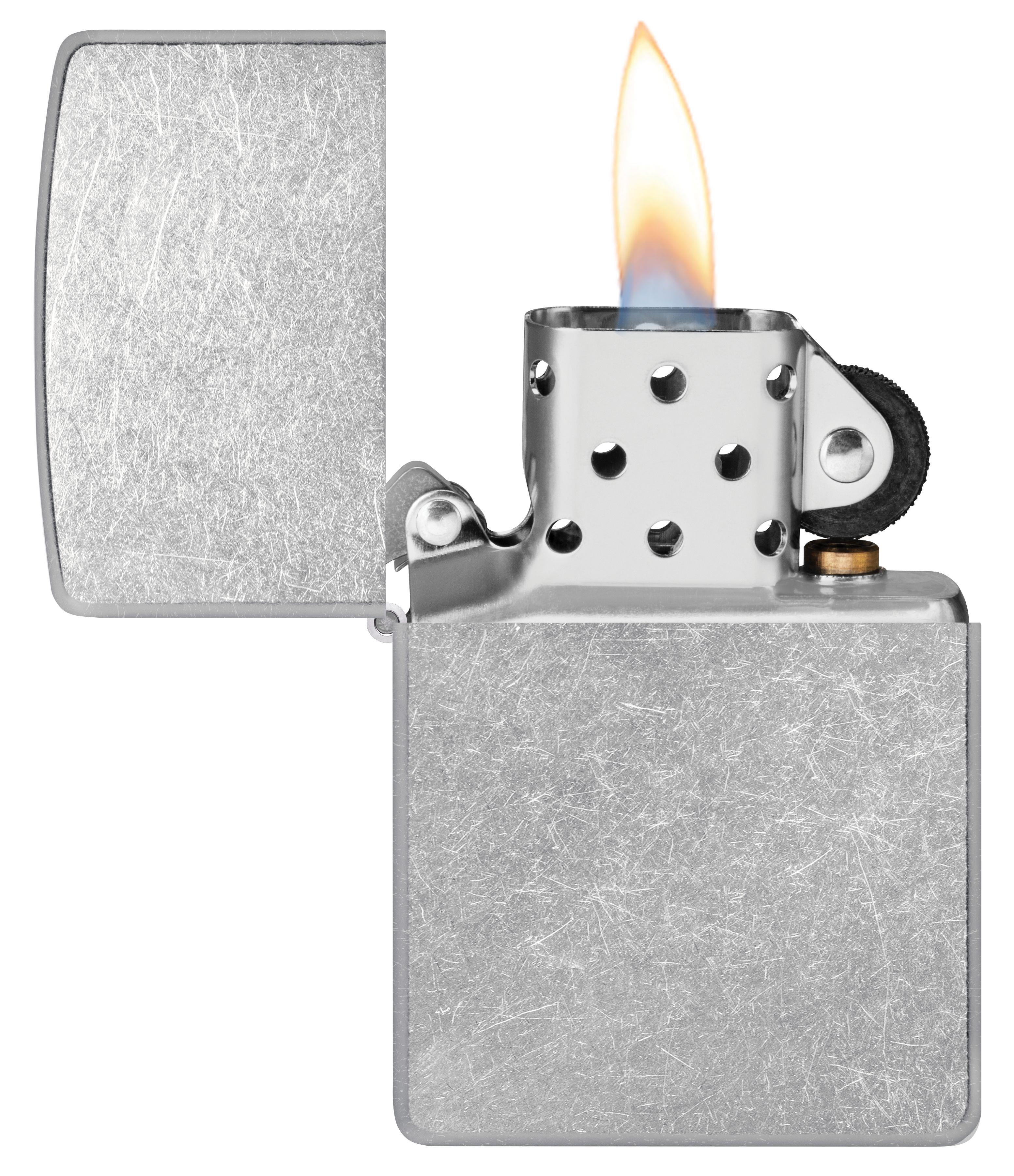 Zippo Çakmak Regular Street Chrome 004046