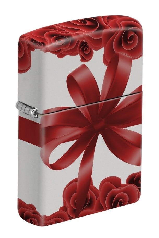 Zippo Çakmak Roses And Ribbon Design 49352-115977