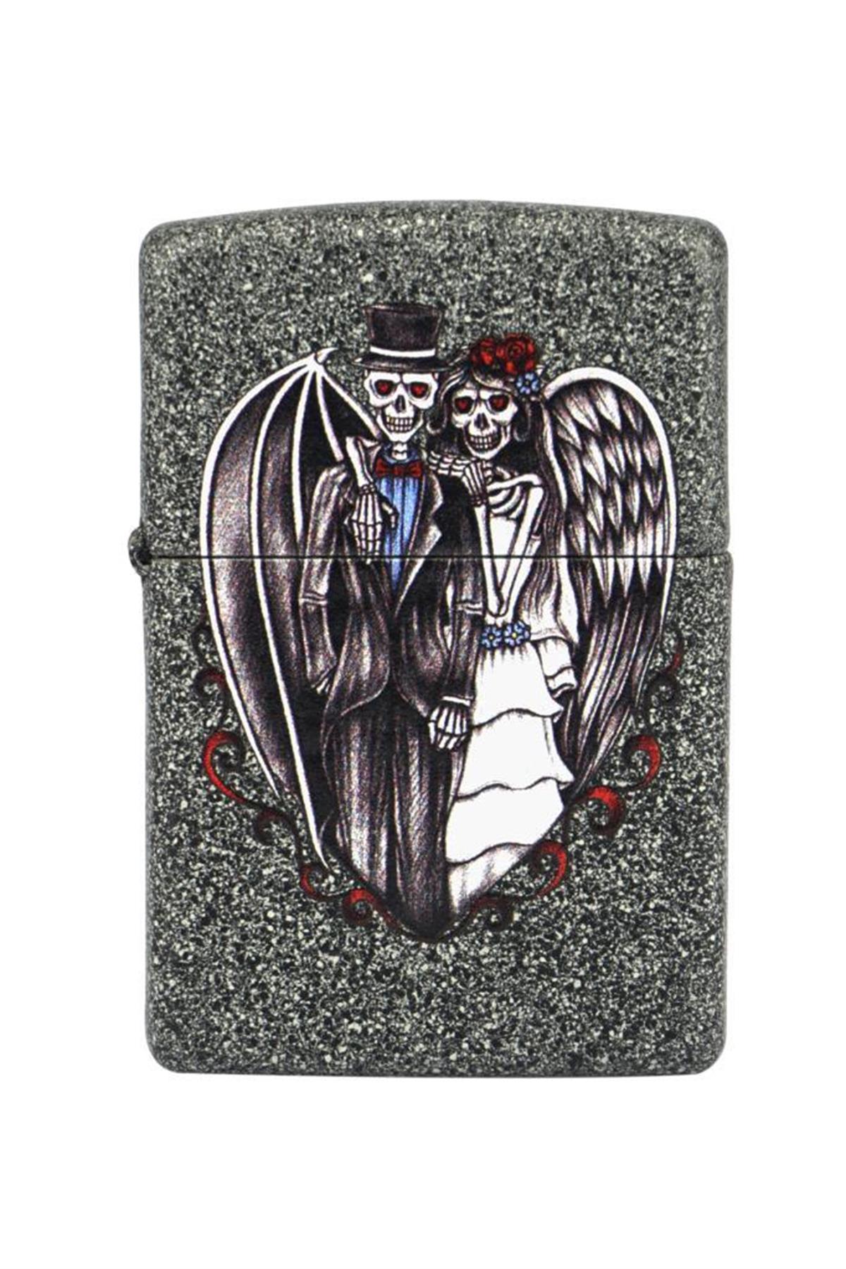 Zippo Çakmak Skeleton Wedding 211-096163