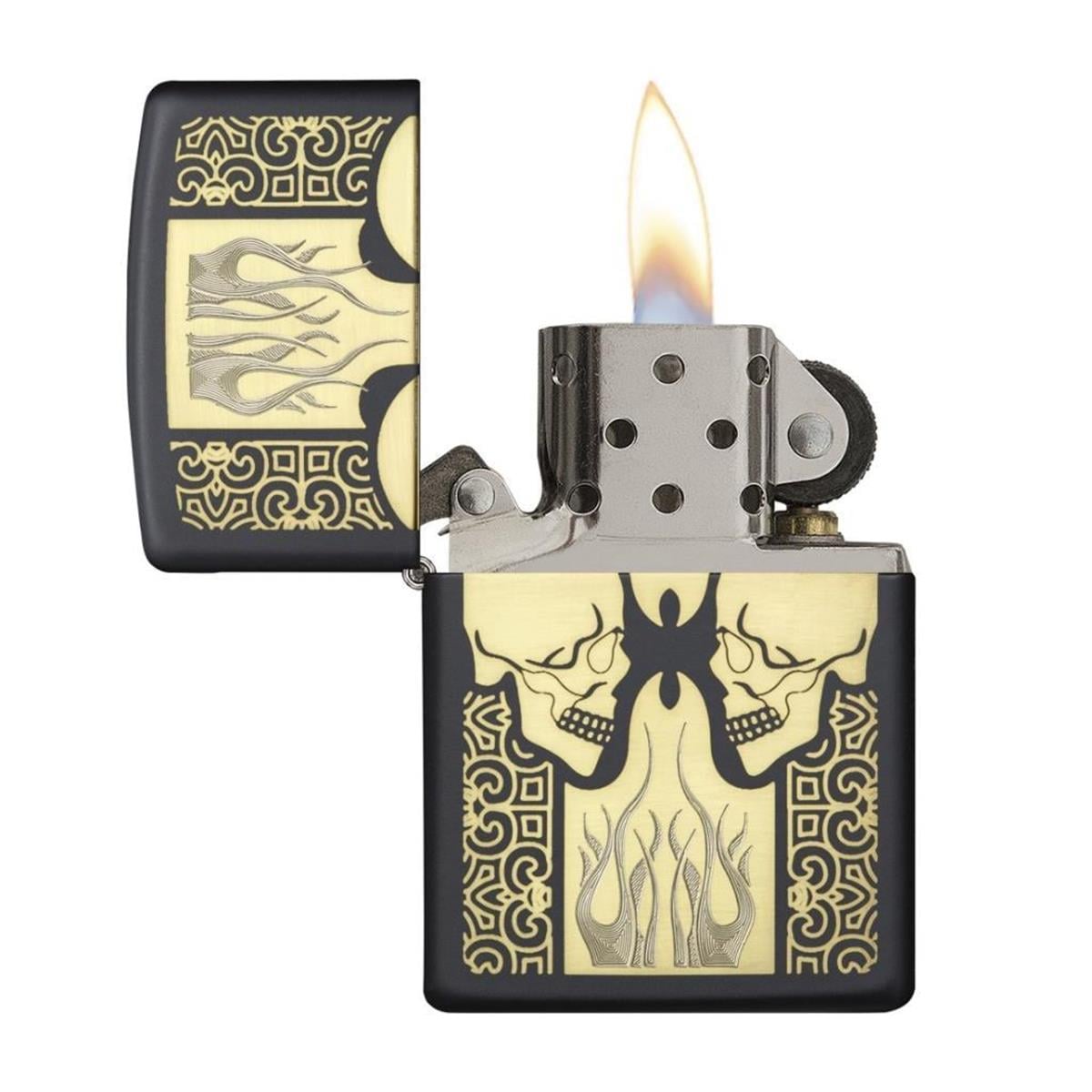 Zippo Çakmak Skull Design 29404 29544-000004