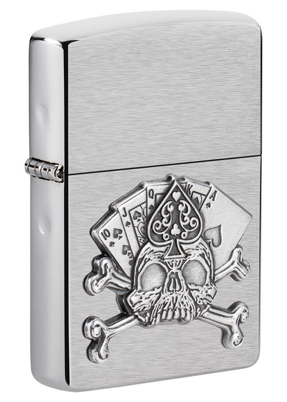 Zippo Çakmak Skull Emblem Design 49293-083348
