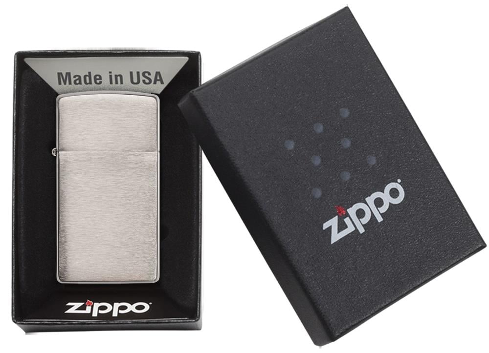 Zippo Çakmak Slim Chrome 1600-000405