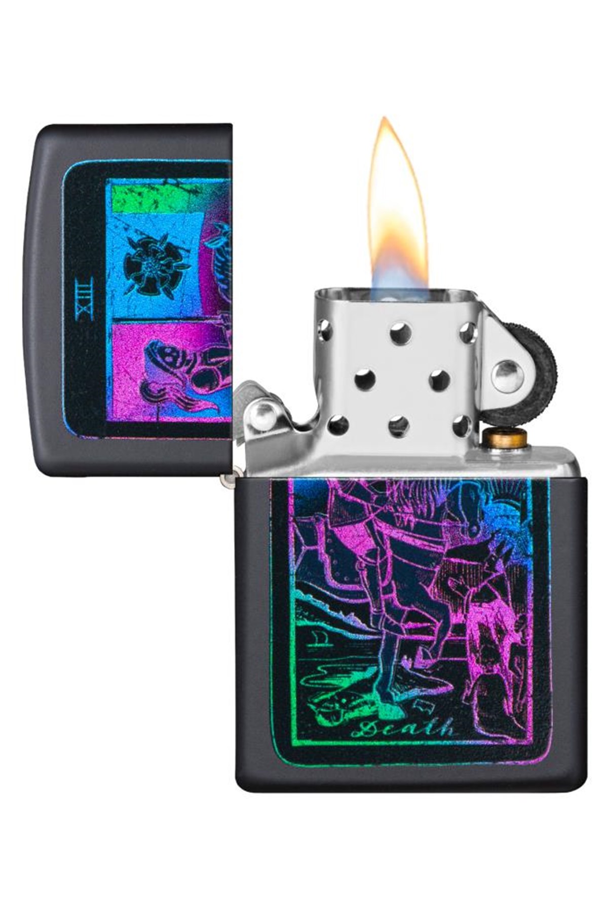Zippo Çakmak Tarot Card Design 49698-090622