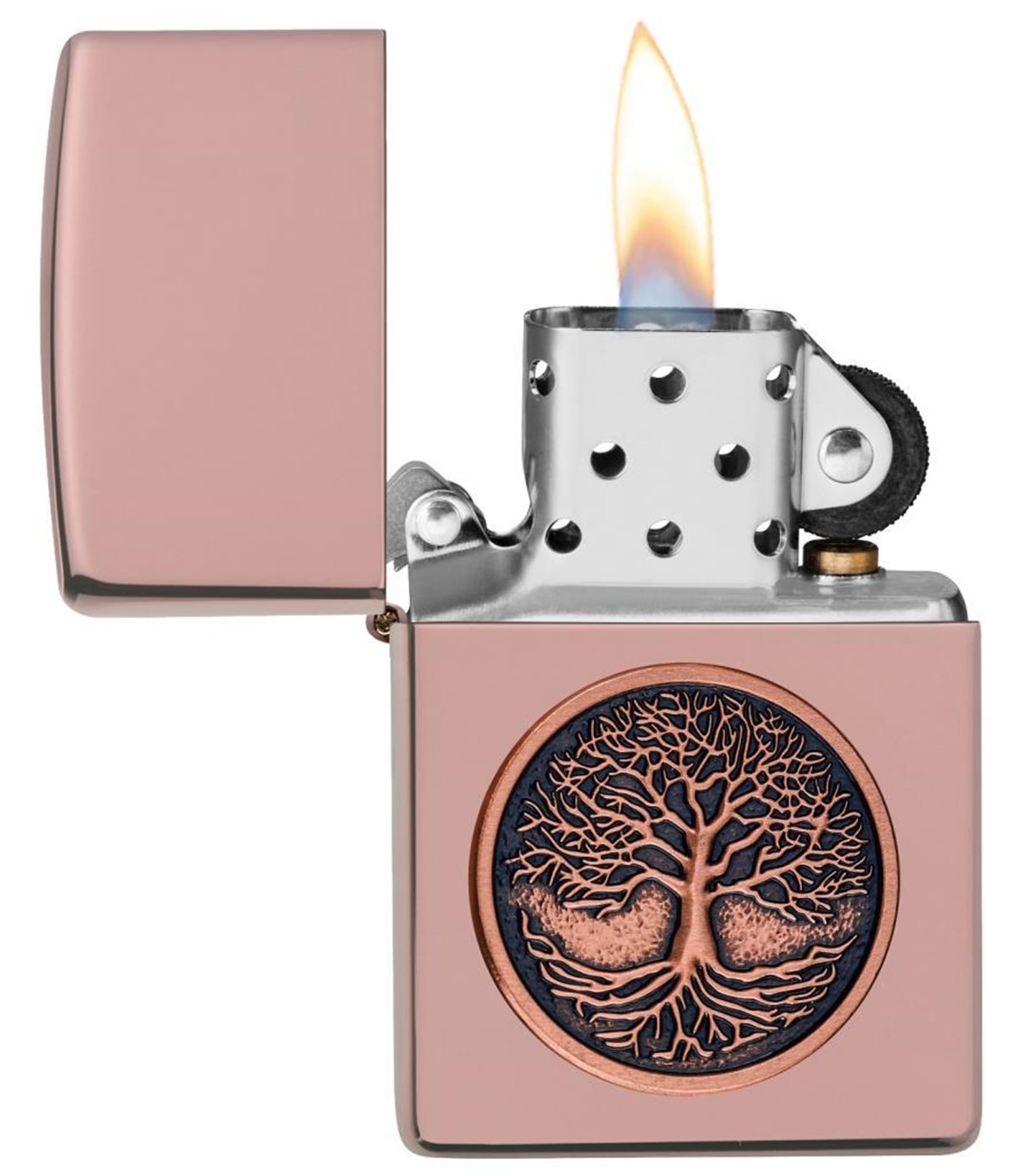 Zippo Çakmak Tree Of Life Emblem Design 49638-090626