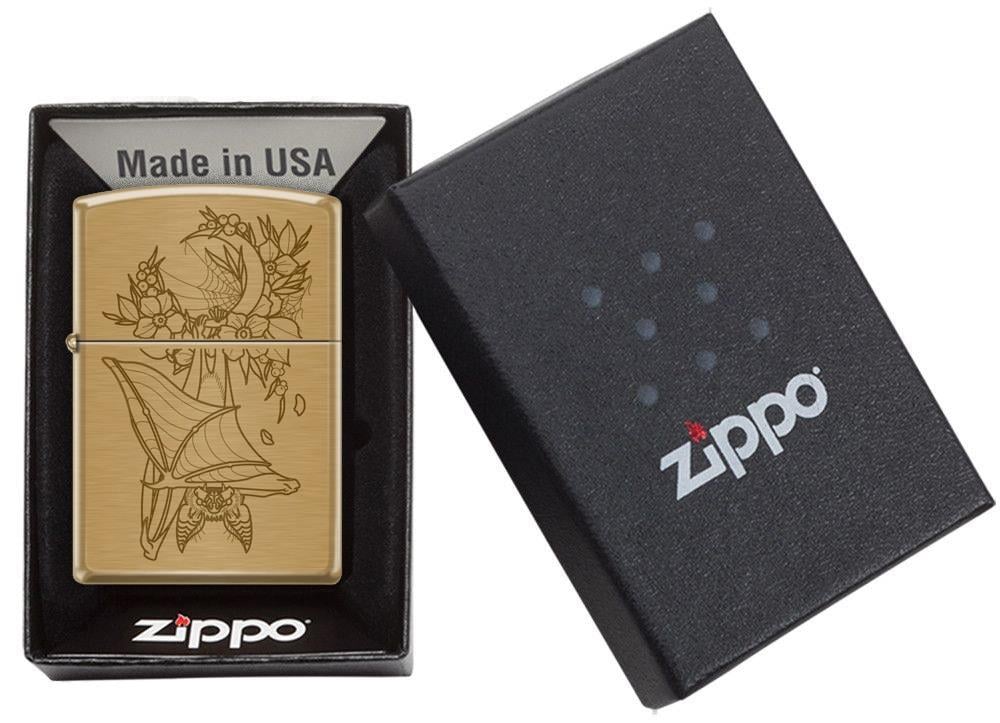 Zippo Çakmak Vampire Bat Design 204B-115806