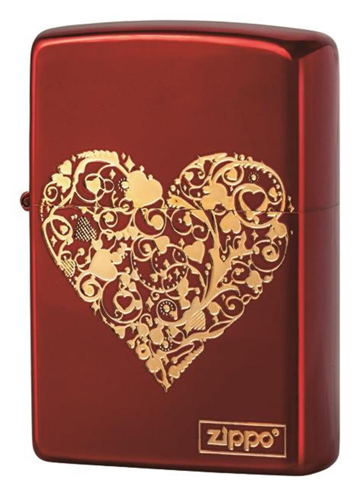 Zippo Çakmak ZA3-36a Thousands of Knots - Red Gold