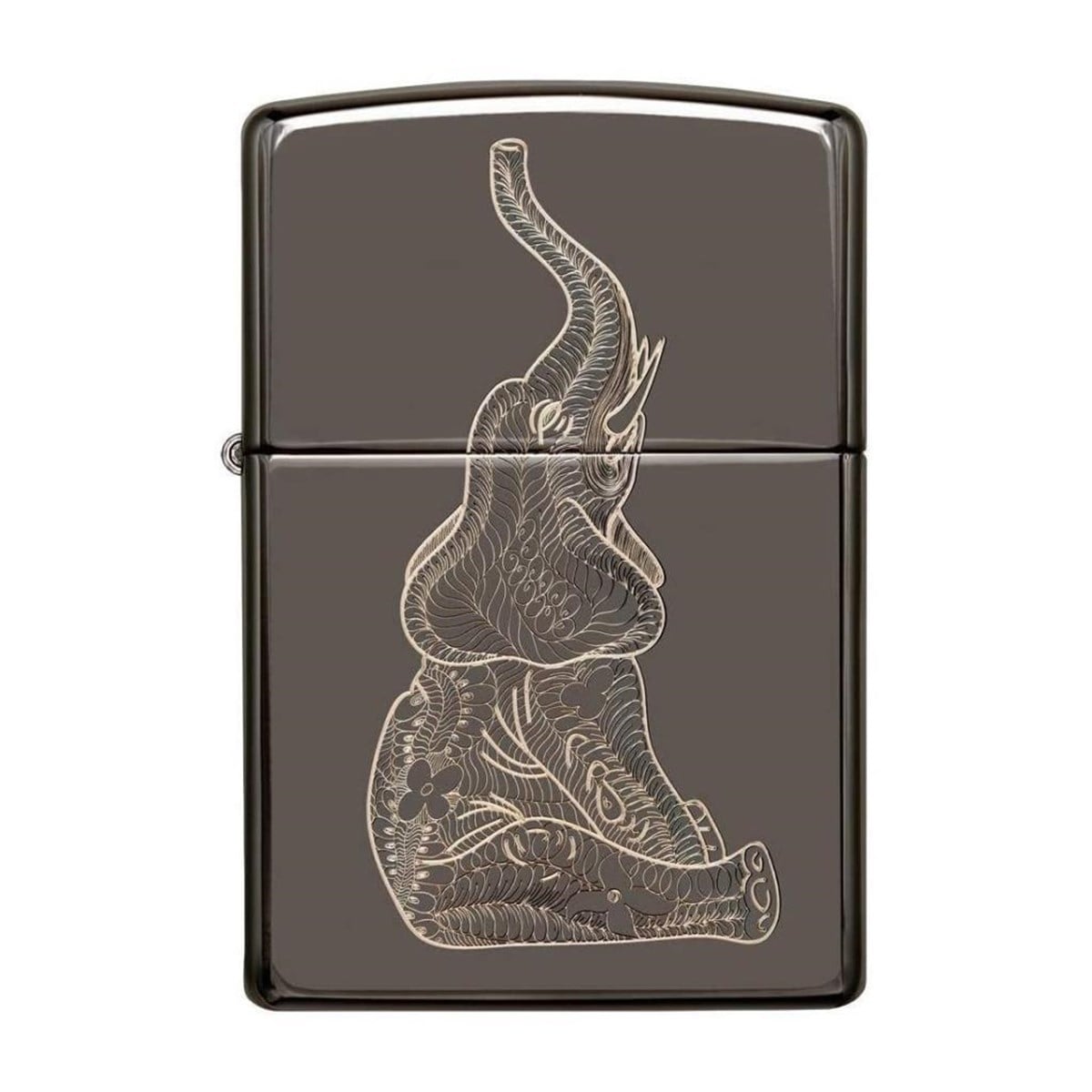 Zippo Çakmak Zentangle Elephant Design 150