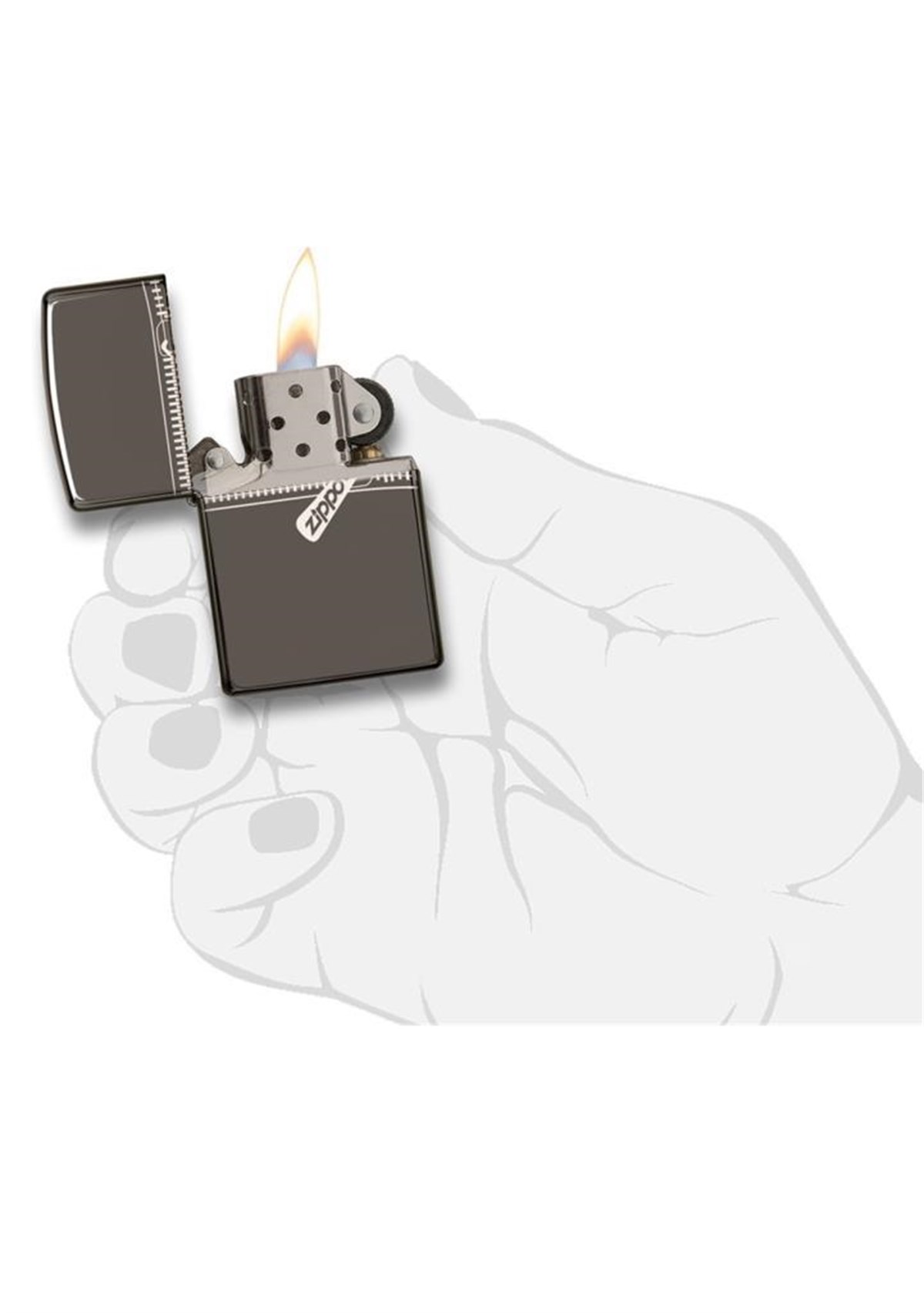 Zippo Çakmak Zipped 21088-000041