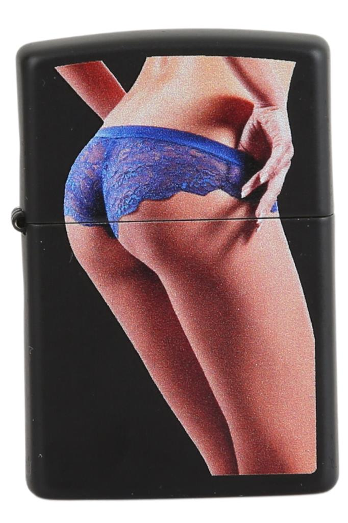 Zippo Lady In Blue Lingerie