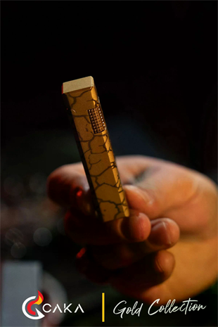 Caka Lighter Petra 6 Collection Gold Benzinli Çakmak