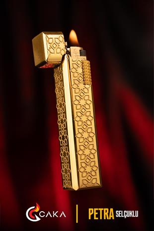Caka Lighter Petra Selçuklu Benzinli Çakmak