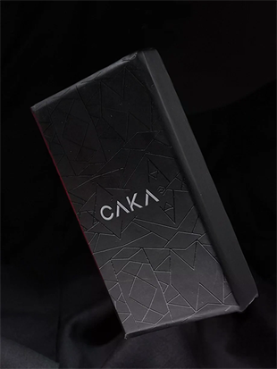 Caka Lighter Yıldız Desen Siyah Benzinli Çakmak