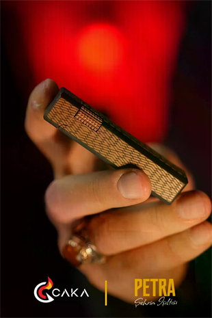 Caka Lighter Petra Riva Benzinli Çakmak