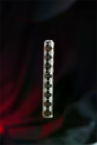 Caka Lighter Yıldız Desen Siyah Benzinli Çakmak