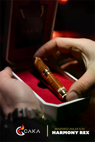 Caka Lighter Rex Harmony Kahve Benzinli Çakmak