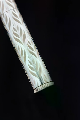Caka Lighter Salvia Desen Silver Benzinli Çakmak