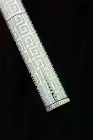 Caka Lighter Labirent Desen Silver Benzinli Çakmak
