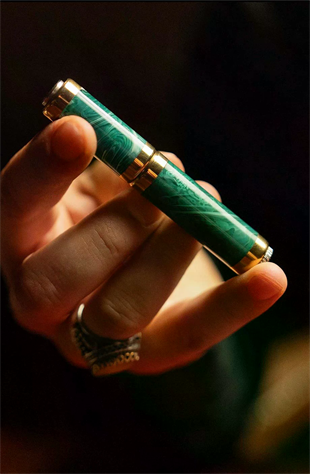 Caka Lighter Rex Harmony Koyu Yeşil Benzinli Çakmak