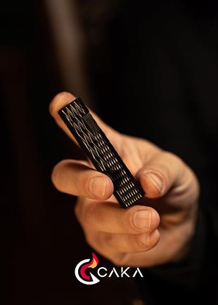 Caka Lighter Petra Titan Black Benzinli Çakmak