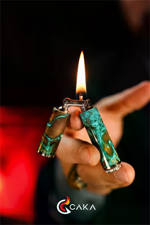 Caka Lighter ODKKA Turquiose Benzinli Çakmak
