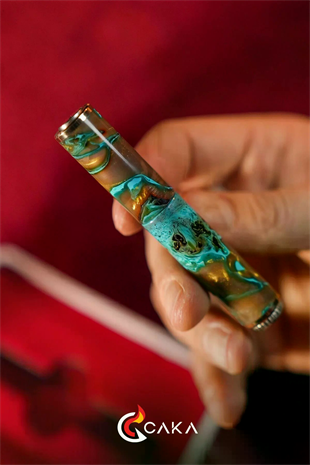 Caka Lighter ODKKA Turquiose Benzinli Çakmak