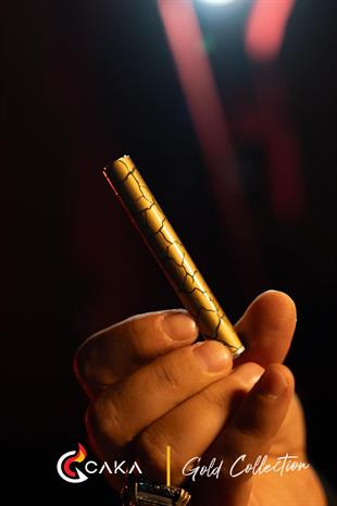 Caka Lighter Slim Collection Gold Benzinli Çakmak
