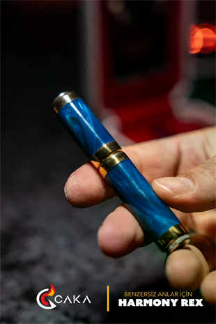 Caka Lighter Rex Harmony Simli Mavi Benzinli Çakmak
