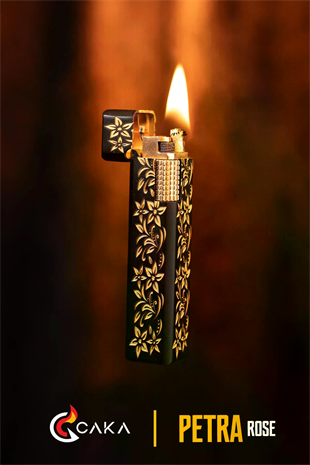 Caka Lighter Petra Rose Benzinli Çakmak
