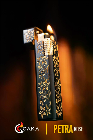 Caka Lighter Petra Rose Benzinli Çakmak