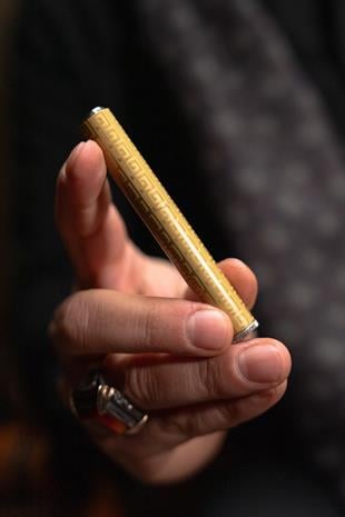 Caka Lighter Gold Labirent Benzinli Çakmak