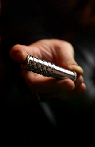 Caka Lighter Slide Cover Silver Benzinli Çakmak