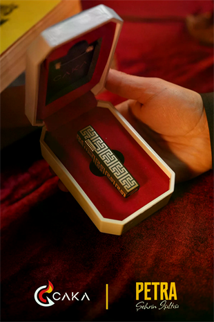 Caka Lighter Petra Hermes Benzinli Çakmak