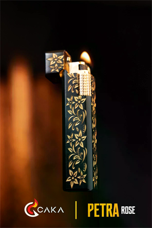 Caka Lighter Petra Rose Benzinli Çakmak