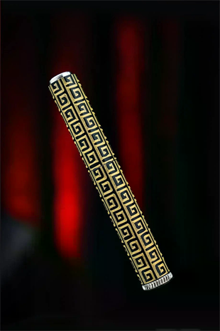Caka Lighter Labirent Desen Gold Benzinli Çakmak