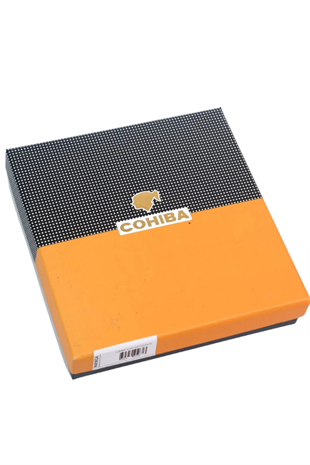 Cohiba Çakmak Kesici Küllük Sehpa Tüp Gümüş Beşli Puro Seti