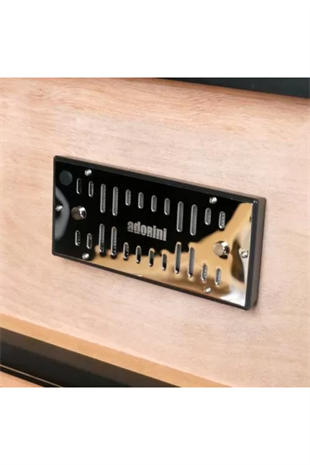 Adorini Torino Grande Deluxe Siyah Sedir Humidor Puro Kutusu