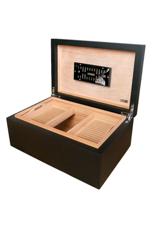 Adorini Torino Grande Deluxe Siyah Sedir Humidor Puro Kutusu
