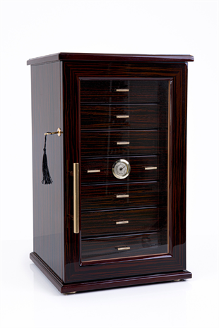 PremiumQuality La Paz 7 Çekmeceli Sedir Humidor Puro Kutusu