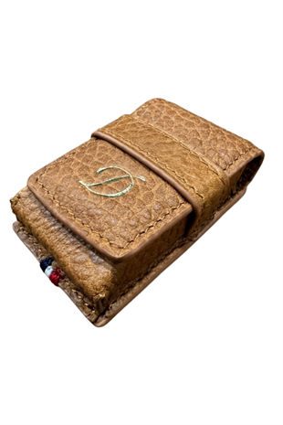 S.T. Dupont Desenli Deri Taba Le Grand Çakmak Kılıfı