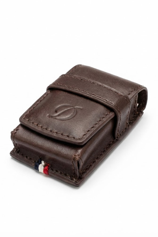 S.T. Dupont Deri Kahverengi Le Grand Çakmak Kılıfı