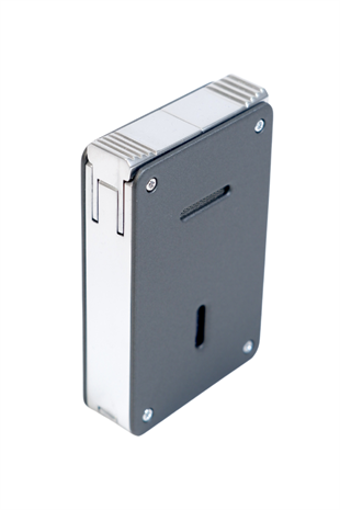 Caseti Çift Torch Pürmüz & Tek Torch Mum Alev Delicili Gunmetal Metal Puro Çakmağı