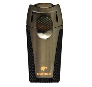 Cohiba 2 Torch Pürmüz Gunmetal Puro Çakmağı