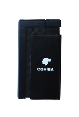 Cohiba 2 Torch Pürmüz Siyah Puro Çakmağı