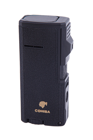 Cohiba 3 Torch Pürmüz Mat Siyah Puro Çakmağı