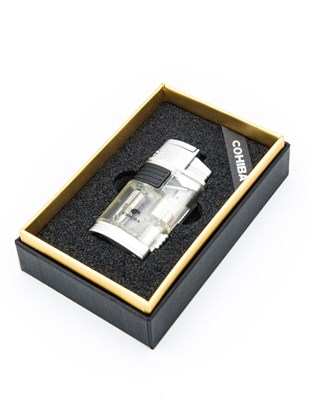 Cohiba 2 Torch Pürmüz Gümüş Puro Çakmağı