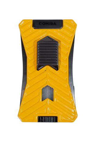 Cohiba Çift Torch Pürmüz Sarı Puro Çakmağı