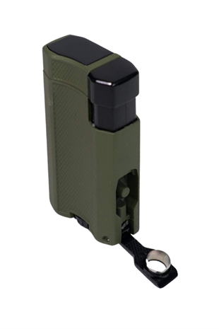 Cohiba Çift Torch Pürmüz Yeşil Puro Çakmağı