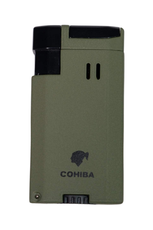 Cohiba Çift Torch Pürmüz Yeşil Puro Çakmağı