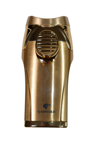 Cohiba Çift Torch Pürmüz Gunmetal Puro Çakmağı